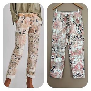 {By Anthropologie} The Wanderer Utility Tapestry Pants - Womens 27